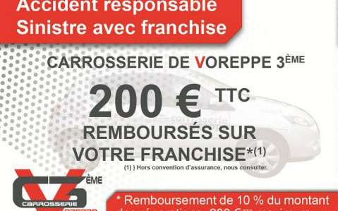 Remise - Accident responsable - Sinistre avec franchise